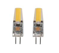 AUFWH 2 pcs/lot LED G4 G9 E14 3W 6W ampoule AC/DC 12V 220V lampe à LED COB projecteur lustre remplacer les lampes halogènes blanc froid/chaud-G4-3W-220V_Blanc chaud