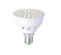 AUFWH （2PCS） LED MR16 Ampoule Spot E27 Lampada LED Lampe Maïs 220V E14 Projecteur GU10 Bombillas LED GU5.3 48 60 80LEDS Lampara B22 5W 7W 9W-E14 80 leds 220V_Blanc chaud