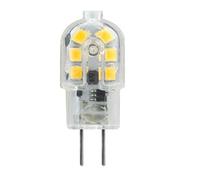 AUFWH 5 pièces ampoule LED 3W 5W G4 G9 ampoule AC 220V DC 12V lampe à LED projecteur lustre éclairage remplacer 20w 30w lampe halogène-G4-3W-AC220-240V (transparent)_Blanc froid