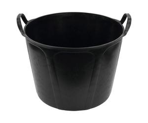 Auge cabas en plastique 40 litres, noir