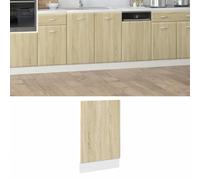 Augerlite Panneau de lave-vaisselle Lyon en chêne Sonoma - 45 x 3 x 67 cm - Plaque de protection pour lave-vaisselle - Design moderne - Facile d'entretien