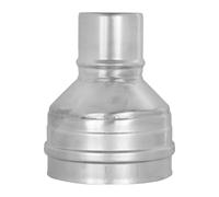 Augmentation concentrique - simple paroi - Tecnovis TEC-EW-CLASSIC Sicke Ø 180 und Muffe Ø 225