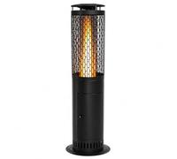 AUGOUST Brasero d'ambiance à Pellets Extérieur Faible Fumée Poêle Design Moderne Chauffe terrasse Jardin Balcon Foyer Écologique Haute Performance pour Un feu Convivial Montage Rapide Modèle Athenes