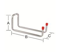 August Vormann Crochet d'appareil type 28 (crochet de charge Vormann support d'appareil) L : 175 mm