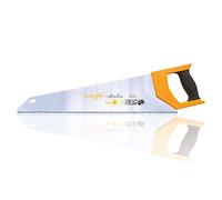 Augusta-Heckenrose scie à main polyvalente 500 mm I Scie polyvalente en acier C75 I Scie poignée souple à 2 composants panneaux d'aggloméré et pvc fin