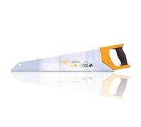 Augusta-Heckenrose scie à main polyvalente 550 mm I Scie polyvalente en acier C75 I Scie poignée souple à 2 composants panneaux d'aggloméré et pvc fin