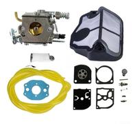 AugustknowU Carburateur de rechange pour tronçonneuse modèles 41 36 136 137 141 142 Compatible avec Zama C1Q W29e