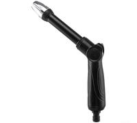 AugustknowU Pulvérisateur haute pression en métal avec injecteur de mousse, poignée étendue et buse multi-réglage pour les tâches de nettoyage (A)