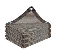 AuMarndi Filet d'ombrage Terrasse Voile ombrage Rectangulaire Voile d'ombrage 4x3 Sable Filet d'ombrage Extérieur Toile d'ombrage Rectangulaire 2x4,brown-3x4m