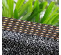 AuMarndi Filet Protection Solaire Voiture Bâche Anti Chaleur Voile Ombrage 6x4 Imperméable Filet d'ombrage Toile Ombrage Extérieur 5x5 Toile Pergola 4x3,black-3x4m