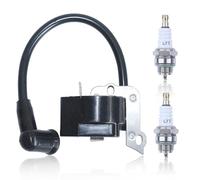 AUMEL Kit de Bobine d'allumage Bougie pour Stihl FS38 HS45 FS45 FS55R FS46 HL45 FC55, Accessoires de Bobine d'allumage Rechange 4140 400 1300
