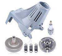 AUMEL Kit de boîtier de tambour d'embrayage pour tondeuse Stihl FS80 FS85 FC80 FC85 HT70 HT75 Remplace 4137 160 2001