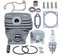 AUMEL Kit de cylindres pour Stihl MS240 024 avec Joint de silencieux Bougie d'allumage Joint de cylindre Rouleau à aiguilles à piston Joint de carter Une paire de joints d'huile Vis M5*20 Tronçonneuse