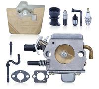 AUMEL Kit de Filtre à Carburant pour carburateur à air Stihl 034 036 MS340 MS350 MS360 360Pro Remplace la tronçonneuse 1125 120 0613