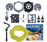 AUMEL Kit de réparation de carburateur de tuyau de tuyau de filtre à carburant Pour tronçonneuse Stihl 015 015AV 015L Remplacer Walbro K10-HDC