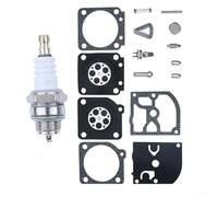 AUMEL Kit de réparation de carburateur pour tronçonneuses MS192 MS200 MS192T MS200T 020 avec joint et diaphragme précis