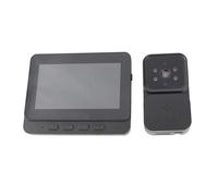 Aumotop Caméra de Sonnette Vidéo sans Fil HD à Vision Nocturne pour la Surveillance de la sécurité à Domicile, écran IPS 4,3 Pouces, Interphone Visuel Intelligent 2,4 G