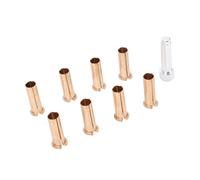Aumotop Garniture de Charnière de Porte en Métal, Douilles, Kit Haute