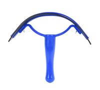 Aumotop Grattoir à Sueur de Cheval Confortable et Efficace, Grattoir de Grande Surface à Séchage Rapide, pour Sueur en Plastique Portatif (Bleu)
