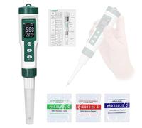 Aumotop PH-mètre YY-1030 pour Mesurer Diverses Substances avec Grand écran pour une Utilisation en Laboratoire