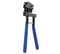 Aumotop Pince de Perçage de Trous Jogger Manuel Réglage Bord 5mm pour le Soudage Réparation Métal, Outil en Acier allié au Chrome-vanadium pour le Réglage des Bords