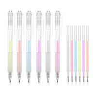 Aundhegrtt 12 PCS Stylos Colle Sèche Stylo à Bille Pointe Fine Colle Liquide Adhésif Fabrication de Cartes Scrapbooking Bricolage DIY