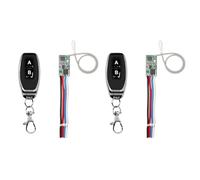 Aundhegrtt 2 Modules de Commande à Distance sans 433,92 MHz, Mini-Récepteur de Relais d'alimentation CC 3,6 V-24 V avec Télécommande