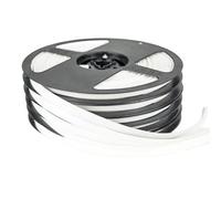 Aundhegrtt Adhésif D'Étanchéité pour Murs Étanches, Bande de Mastic Auto-Adhésive pour les Bords de Baignoire, Évier, Toilettes et Carrelage, 6m X 7,5mm Blanc