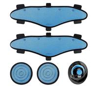 Aundhegrtt Bandeau de Sueur pour Casque de Sécurité, Doublure de Casque Rigide Lavable, Ensemble de Doublure de Refroidissement pour Casque Rigide.
