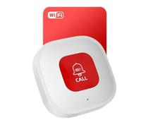 Aundhegrtt Bouton D'Appel pour Aidant Tuya WiFi avec Notification D'Application, Système D'Alerte de Vie, Surveillance des Personnes Âgées, Pager pour Aidant.