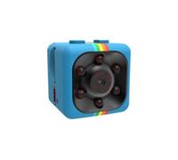 Aundhegrtt Caméra Mini SQ11 1080P HD Micro 30 Images/S Action Vidéo Sports DV Extérieur Vision Nocturne Support 128G B
