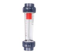 Aundhegrtt Débitmètre D'Eau 1,6-16 M³/H, Tube en Plastique ABS avec Flotteur pour la Mesure