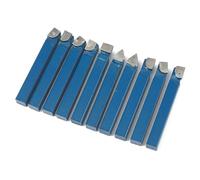 Aundhegrtt Ensemble de 10 Fraises à Métaux 1/4" à Pointe Carbure C6 - Accessoires pour Outils à Main et Électriques