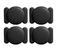 Aundhegrtt Ensemble de 4 Étiquettes Intelligentes GPS en Silicone avec Forte Suction Magnétique Anti-Perte pour Kit de Suivi Find My Tracker, Idéal pour Le Suivi des Animaux de Compagnie.