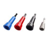 Aundhegrtt Ensemble de 4 Pinces à Torsader les Fils, Outil de Torsadage avec Mandrin de 6,35 mm (1/4"), Accessoire Professionnel pour Perceuses-Visseuses