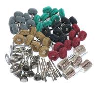 Aundhegrtt Ensemble de 69 Pièces de Brosses Métalliques Abrasives pour le Polissage D'Outils Rotatifs, Kit D'Outils de Polissage Mini-Brosses