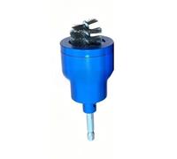 Aundhegrtt Ensemble de Brosses de Nettoyage pour Tuyaux en Cuivre Outil de Nettoyage de Tuyaux en Cuivre Brosse à Tube en à Tige Hexagonale Outils de Suppression de Rouille Métallique A