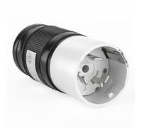 Aundhegrtt Fiche à Verrouillage par Rotation 50 A, Connecteur Mâle NEMA SS2-50P Compatible avec CS6365C, Prise de Générateur 3 Pôles 4 Fils 125/250 V