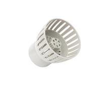 Aundhegrtt Filtre de Bassin à Poissons Skimmer 1 Pièce, Sortie de Drainage de 55 Mm, Collecteur de Feuilles, Entrée de Filtre pour Arbre de Montagne, Équipement de Filtration de Bassin.