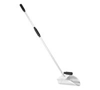 Aundhegrtt Grande Pelle à Sable avec Long Manche, Pelle à Sable en Métal Robuste pour la Détection de Métaux, Pelle à Sable en Acier Inoxydable pour la Plage.