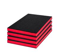 Aundhegrtt Inserts en Mousse pour Boîte à Outils 16x12x1,5 Pouces, Feuilles de Stockage en Polyéthylène pour Mallette de Boîte à Outils (Pack de 4).