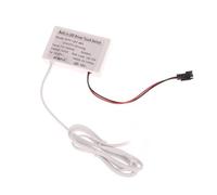 Aundhegrtt Interrupteur Tactile à Miroir AC110V-240V, Miroir 1-5mm, Voyant LED 12V, Capteur Tactile Haute Sensibilité, Prise UE