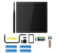 Aundhegrtt Kit de Carte de Développement à Énergie Solaire avec Boîtier Étanche, Batterie T114 18650, Module GPS 868Mhz.