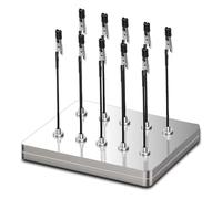 Aundhegrtt Mains Magnétiques pour le Soudage - avec 10 Pinces Flexibles et Boîte en Acier - Idéal pour le Soudage et la Peinture de Maquettes