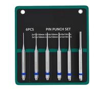 Aundhegrtt Outil de Poinçonnage à Goupille Roulée 1pc/6pc, 150mm, en Acier Allié, Poinçon de 2mm-8mm, Outil de Retrait Robuste, Poinçon Conique pour Réparation de Montres, Foret.