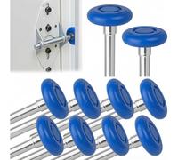 Aundhegrtt Pack de 10 Rouleaux de Porte de Garage en Nylon Bleu avec Roulements Doublement Scellés.