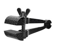 Aundhegrtt Pince à Bouche Plate Réglable Mini Étau Portable avec Rainures Antidérapantes, Maintien Stable, Outil Fixe en Acier Coulé pour Bricolage.