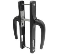 Aundhegrtt Poignées de Porte à Double Face en Alliage D'Aluminium pour Portes et Fenêtres, Panneaux de Poignées de Porte Battante, Serrures de Porte Intérieure, Modèle 85.