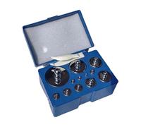 Aundhegrtt Set de Poids de Calibration de 1KG 1010g 1/2/5/10/20/50/100/200/500g pour L'Équilibrage Précis des, des Médicaments et la Calibration des Balances.