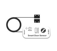 Aundhegrtt Télécommande D'Ouvre-Porte de Garage Intelligente avec Contact de Porte Filaire de 5 M, Capteur de Porte Intelligent Tuya, Contrôle par Application, Version Zigbee.